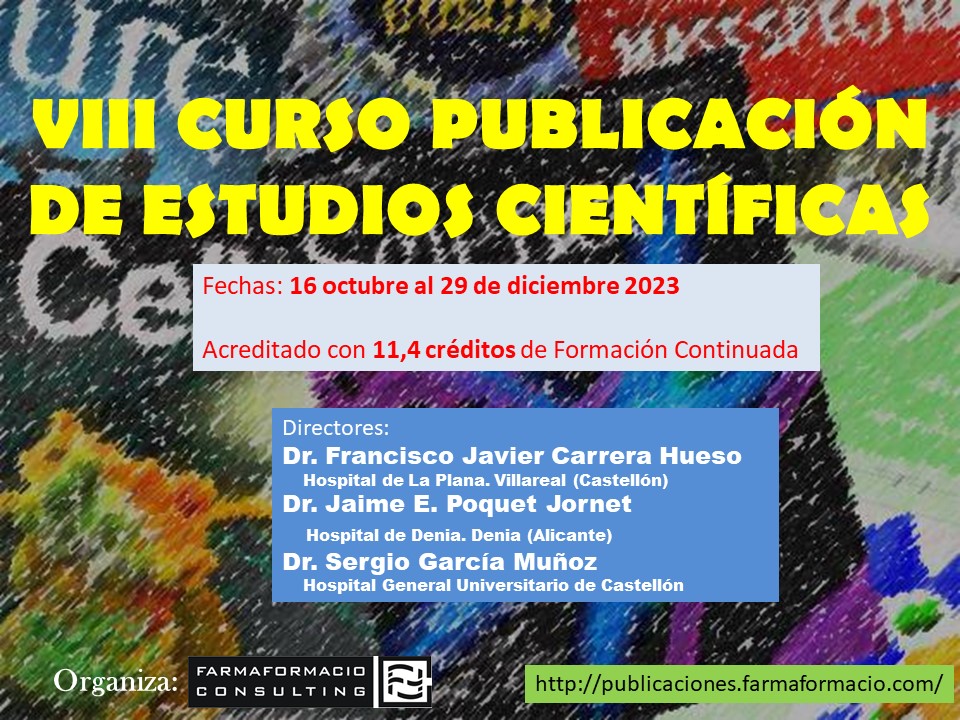 PUBLICACION DE ESTUDIOS CIENTIFICOS